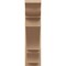 Ekena Millwork 8-in W x 28-in D x 28-in H Balboa Trad Rough Cedar Woodgrain TimberThane Outlooker, Primed Tan OUTUR080X28X28BOA04RCPR - alternate 3